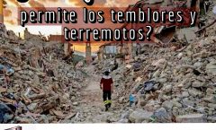 ¿Por qué DIOS permite los temblores y terremotos?